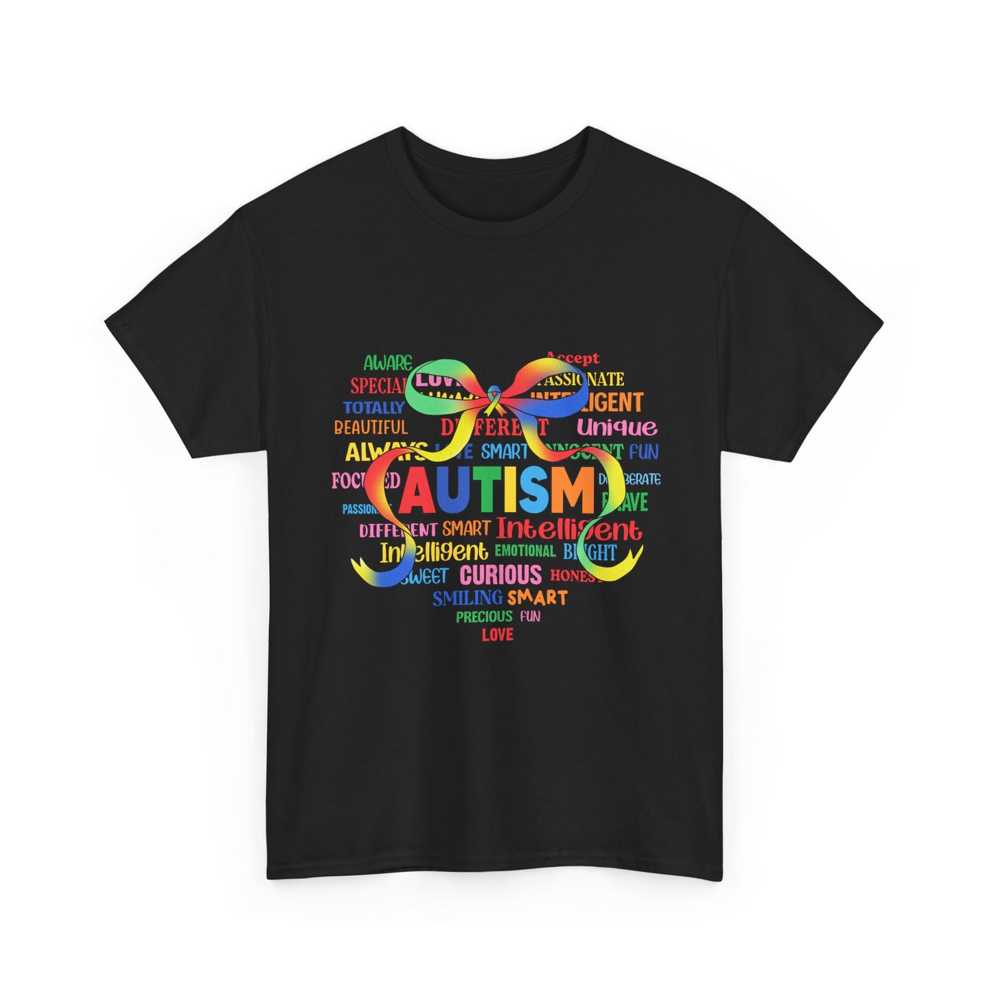 Autism Awareness Puzzle Heart T-Shirt – Colorful Support & Acceptance Tee