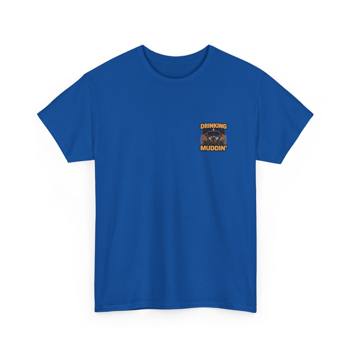 Muddin' Weekend Tee — “Weekend Forecast: Drinking with a Chance of Muddin'” Off‑Road T-Shirt