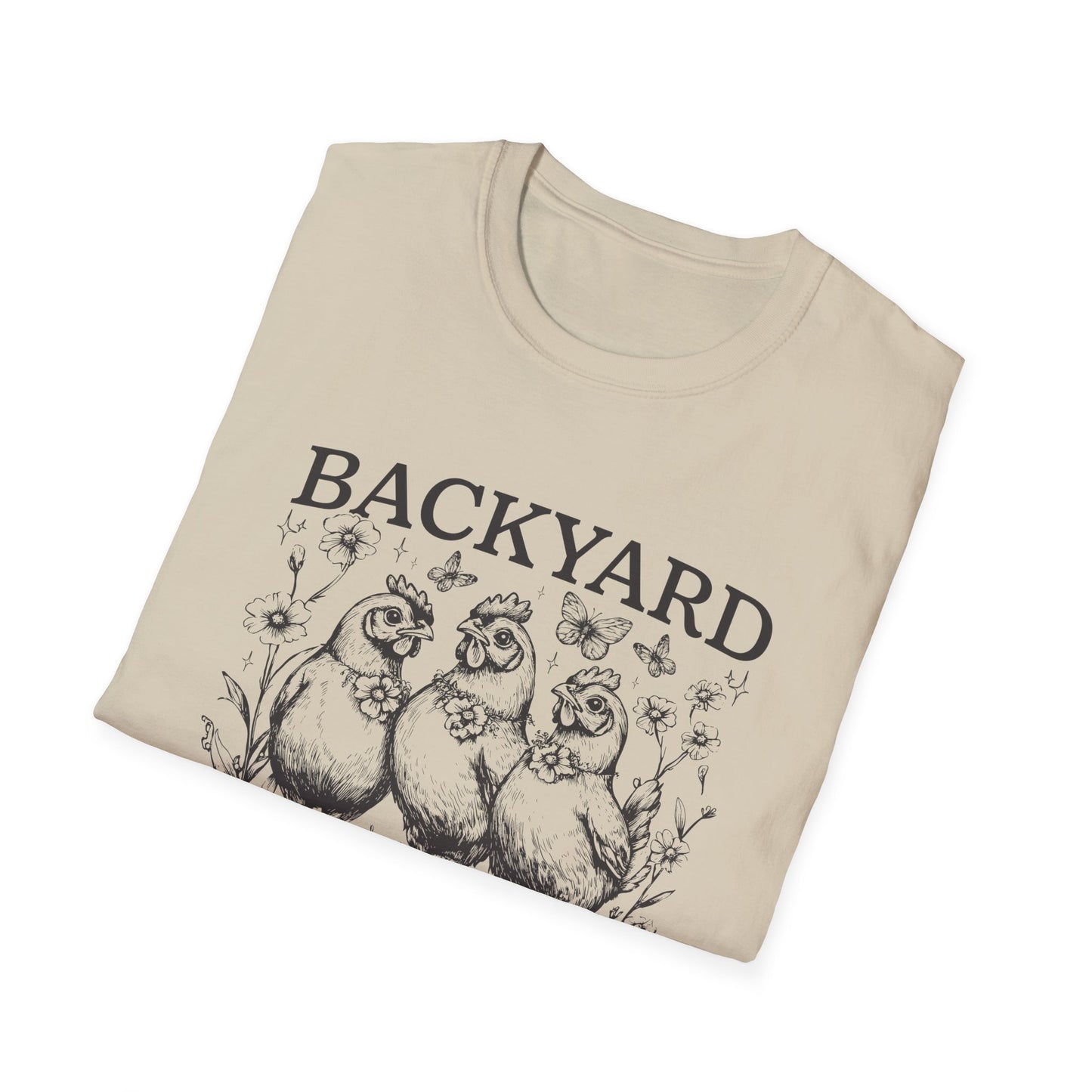 Backyard Coop Club T-Shirt — 'Ladies Only' Vintage Chicken Farm Tee