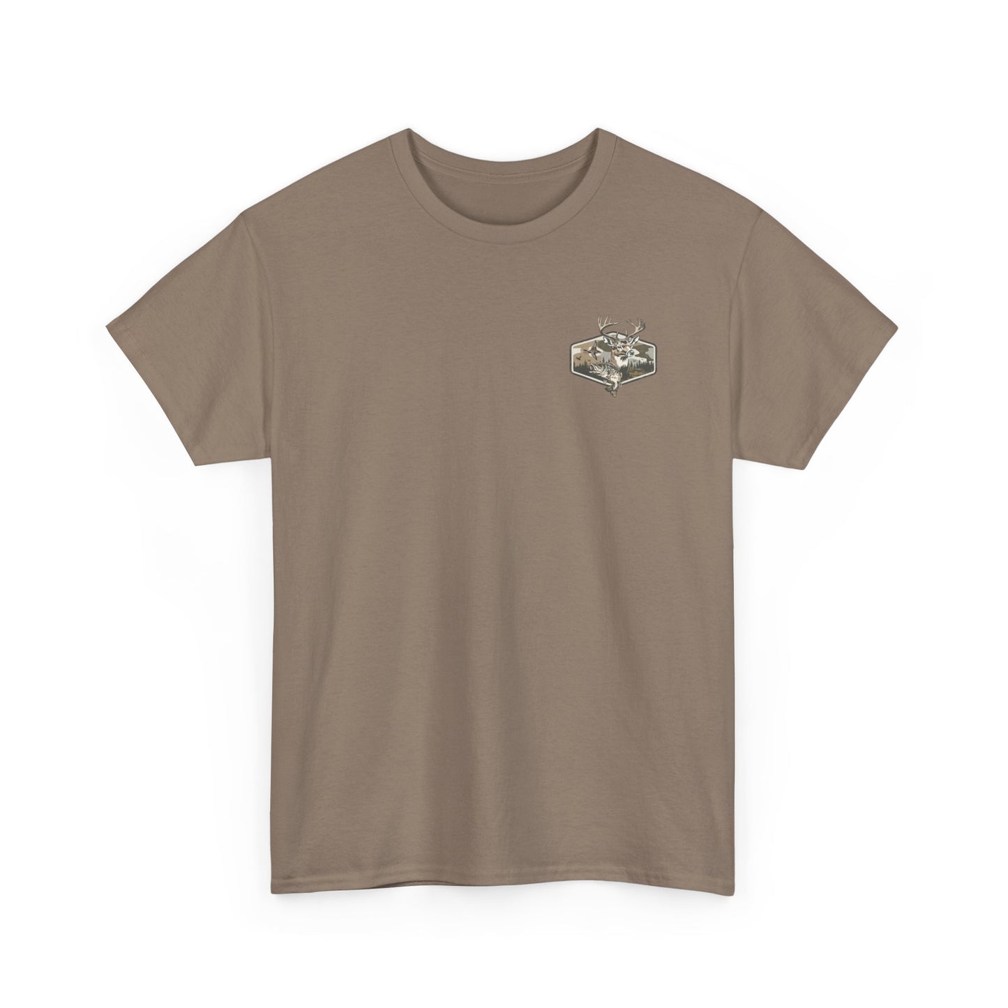 Deer Hunter Graphic Tee — Buck & Forest Outdoor T-Shirt