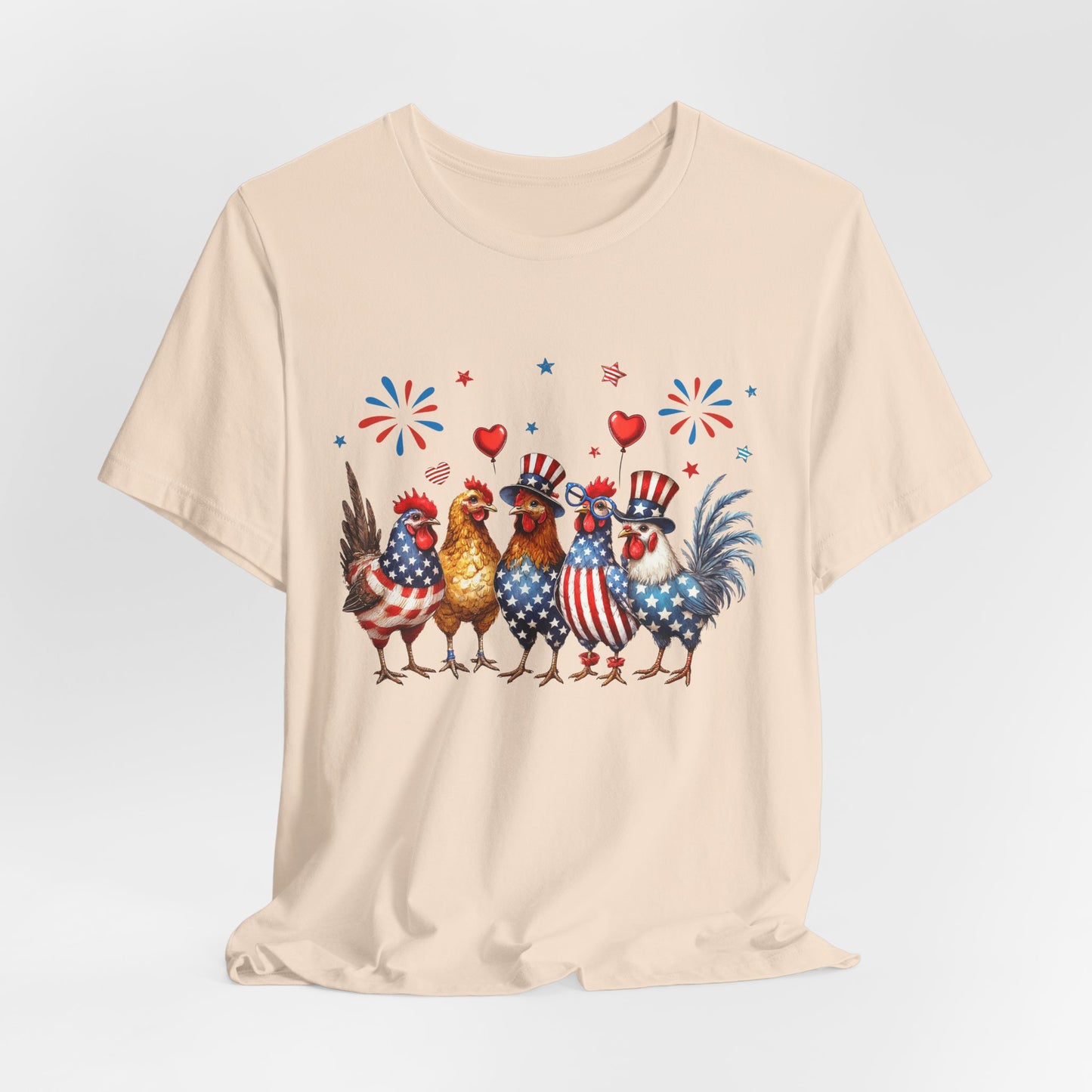 Chicken Patriotic Tee