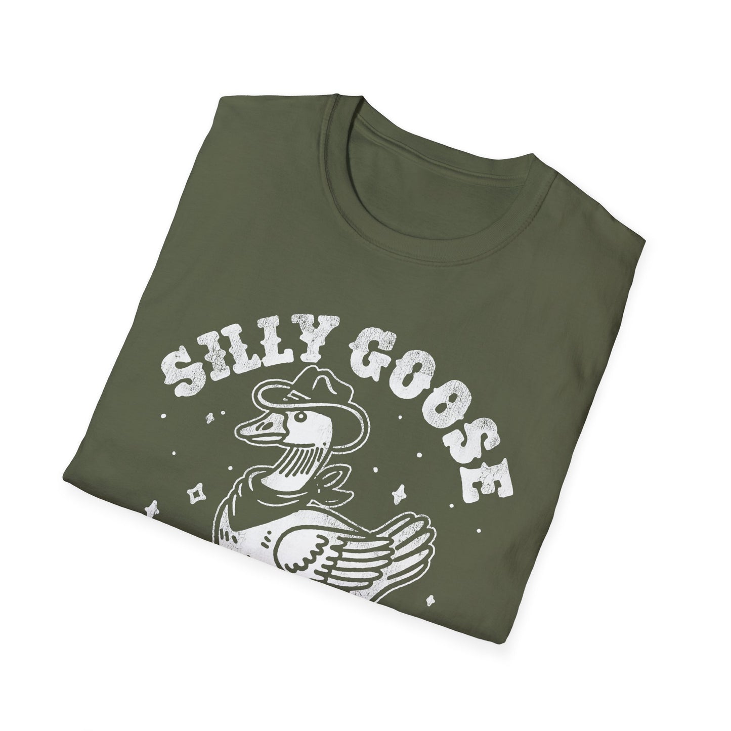 Silly Goose T-Shirt — Retro Cartoon Goose 'On the Loose' Graphic Tee