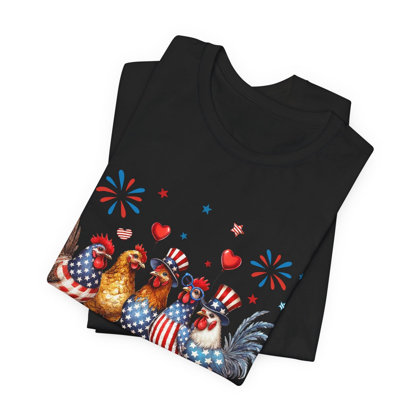 Chicken Patriotic Tee